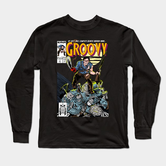 Groovy Long Sleeve T-Shirt by MarianoSan